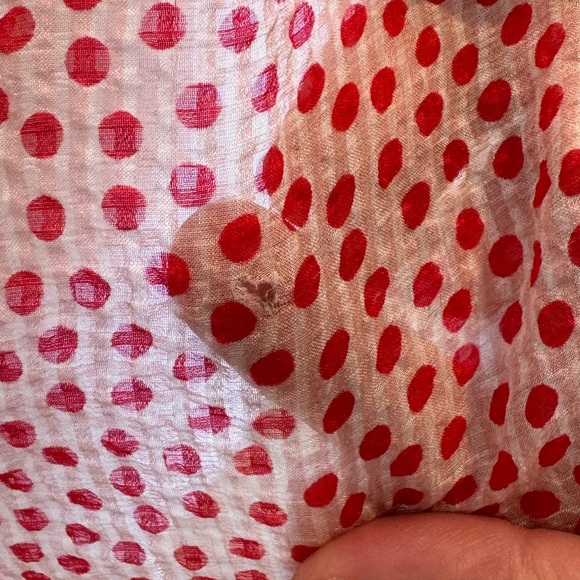 Marc Jacobs Silk Polka Dot Top - Size 2 - Picture 9 of 10